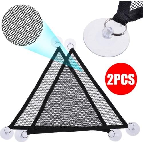 2Pcs Black Reptile Hammock Breathable 600D Mesh Bearded Dragon Lizard Reptile New Sleeping Bed Playing Toys