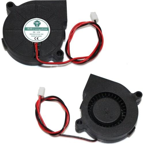 3D Printer Cooling Fan 5015 50x50x15mm Centrifugal Blower Fan 5V 12V 24V 2-Pin Brushless Cooling Cooler Fan T84C