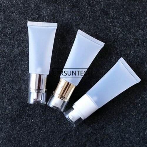40ml/g Hand Cream Squeeze Soft Tube, Plastic Elegant Hose Soft Tube for Cosmetic Products, Soft Foundation Bottle F1983