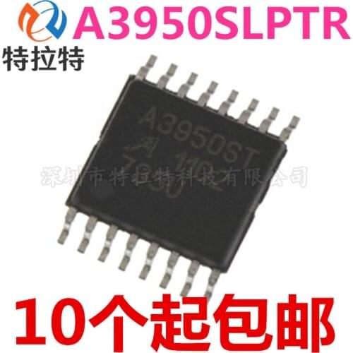 5pcs A3950SLPTR-T TSSOP A3950SLPTR TSSOP-16 A3950ST A3950 TSSOP16 DMOS Full-Bridge Motor Driver IC integrated circuit