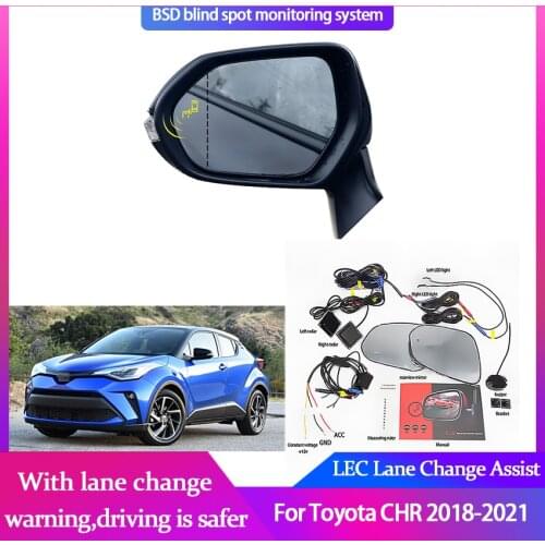 Car BSD BSM Blind Spot Radar Detection System Microwave Sensor Change Driving Reversing Sensor For Toyota CHR 2018-2021
