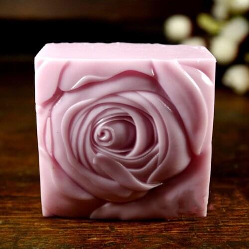 Flower Silicone Soap Molds Decorating Candle Wax Melt Silicone Mold Food Grade Mousse Cake Mould