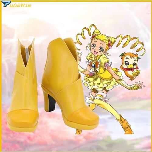 Yes! Pretty Cure 5 Kasugano Urara Cosplay Shoes Boots