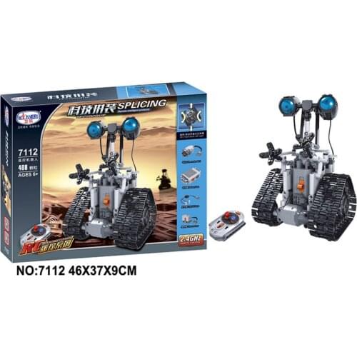 DIY assembly Robot remote control Robot is a set of 408 PCS