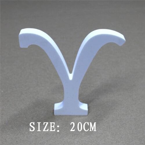 Free Standing Height 20cm artificial Wooden Wood Greece Letters alphabet Words name for home Wedding Brithday decorations