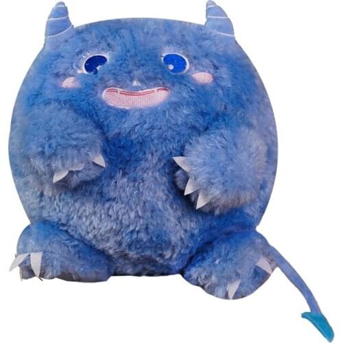 Kawaii Monster Plush Toy Anime Stuffed Pluhsie Dolls Kids Soft Sleeping Companion Pillows Christmas Birthday Halloween Gifts