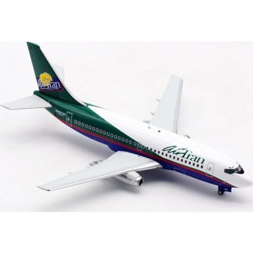 Diecast 1:200 Scale B737-200 AirTran Airlines Planes Model Airplanes Alloy Aircraft Plane Collectible Model Toy Collection
