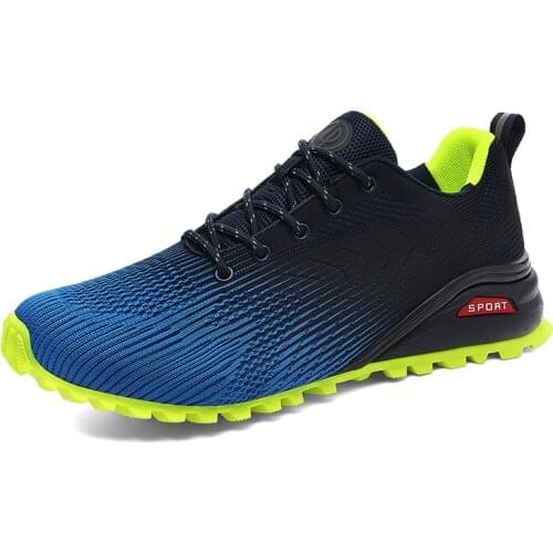 Large size Breathable Mesh Cushion Sneakers Lightweight Run Fashion Outdoor mens shoes camouflage Solomon cross-country hiking