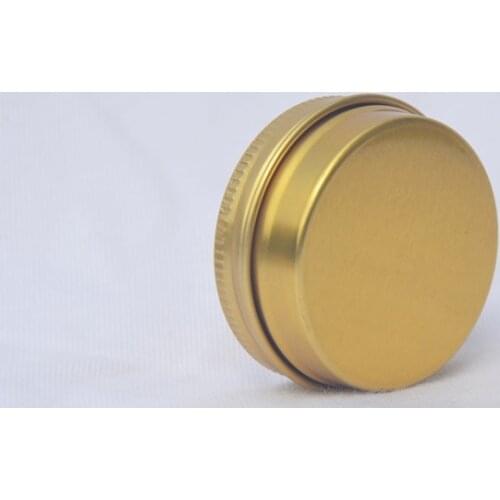 15g Cream Jar Round Tin Cosmetic Lip Balm Containers Nail Craft Pot Refillable Bottle Screw Thread Lids Empty Aluminum Cans