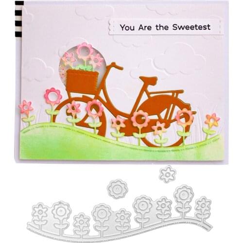 Small Flower Metal Cutting Dies for Scrapbooking Mold Cut Stencil Handmade Tools DIY Card Make Mould Model Craft Decoration New