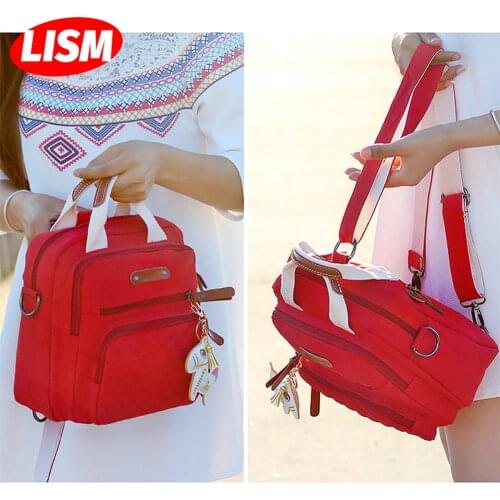 Multifunction Diaper Bag Backpack Mother Care Hobo Bag Baby Stroller Nappy Bags Travel Backpack Small Volume but Large Capacity