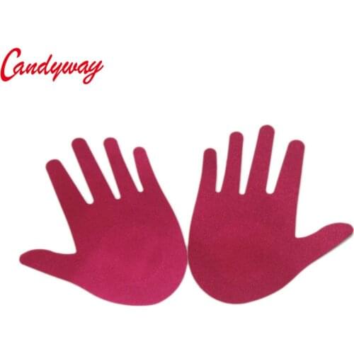 Palm Shape Nipple Cover Milk Paste Breast Beautyful Fashion Design Bra Sexy Adhesive erotic lingerie Women Ladies Stickers