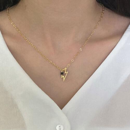 NEW Trendy 925 Silver Necklace Turkish Jewelry Birthday Gift Zircon Fashion Necklace For Women Minimalist Style Luxury Designer