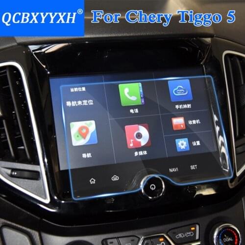 QCBXYYXH For Chery Tiggo 5 2016-2019 Car Styling GPS Navigation Screen Glass Protective Film Dashboard Display Protective Film