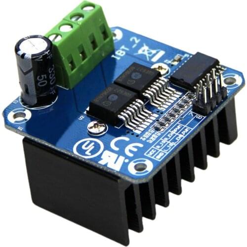 Double BTS7960 High Power Stepper Motor Driver Module 43A PWM Motor Stepper Driver Module H-Bridge For Smart Car