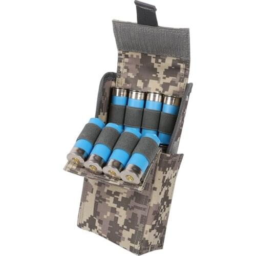 Waterproof Anti-corrosion 12G Bullets Package Hunting Shells Package CS Field Portable 25-Hole Bullet Bags