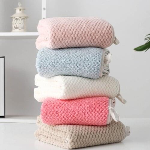 1pcs Super Soft Shower Towel Cotton Face Towel Absorbent Gym/Sport Towel Quick-Drying Washcloth 35x75 Daily Washing Towel