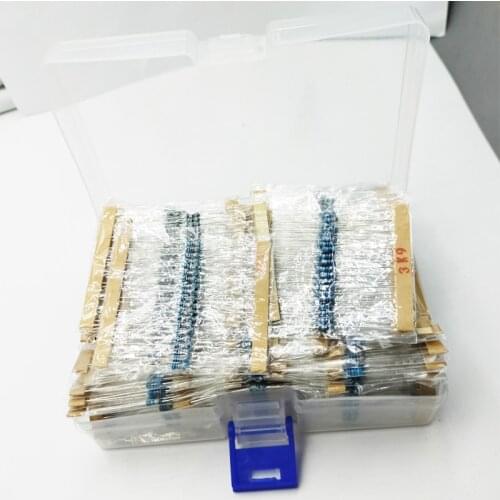 1460tlg 1/4W Metallfilm Widerstnde 1% 73 Werte X 20 Stck Widerstand Sortiment