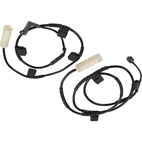 2pcs Front + Rear BRAKE PAD WEAR SENSOR WARNING INDICATOR for BMW X5 MINI Clubman Clubvan 2007-2010