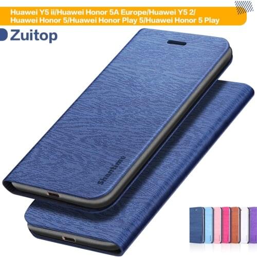 PU Leather Case For Huawei Y5 ii Y5 2 Case For Huawei Honor 5A Europe Honor 5 Honor Play 5 Honor 5 Play Case Silicone Back Cover