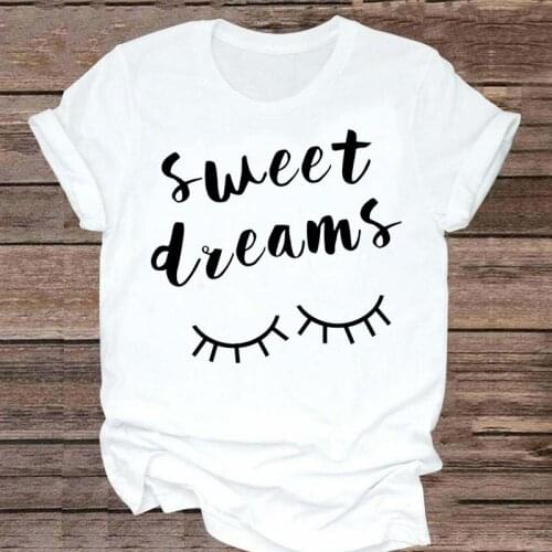 Lady Print T Female Tee T-Shirt Women Fashion Letters New Style Cute 90s Graphic Short Sleeve Kawaii Clothes Tshirt Top