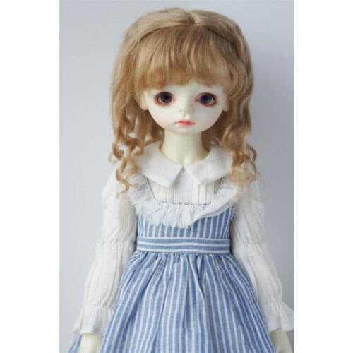 JD162 8-9inch 21-23CM 1/3 Fashion Romantic Sauvage Long wave mohair BJD wigs SD doll accessories