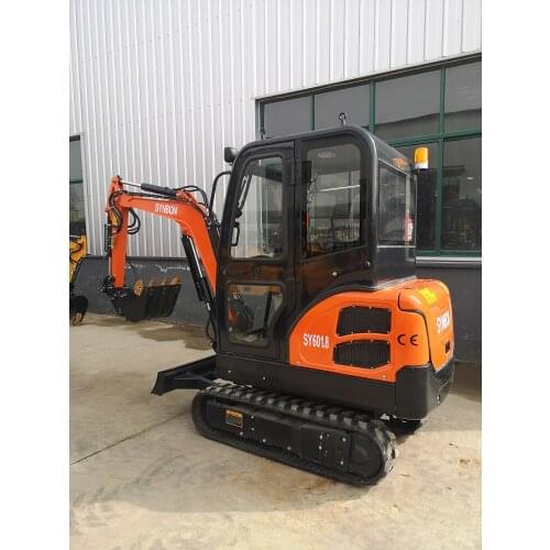 Small Crawler Excavator 1.8Ton Mini Digger Easy Operating Machine On Sale