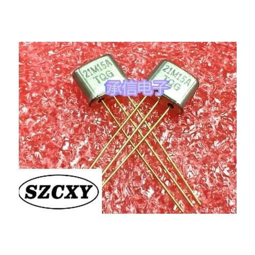 New and original 10PCS 21.4M UM-5 21M15A 21M15B Ceramic filter 21.4MHZ