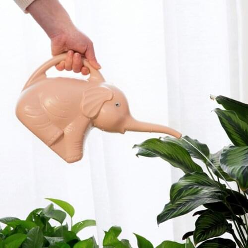 Plastic Elephant Watering Can Long-Mouth Home Patio Lawn Gardening Tool Plants Outdoor WXV Sale