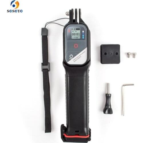 Floating Waterproof Diving Remote Control Box Handheld Selfie Stick For Gopro 8 7 6 5 SJCAM Dji Osmo Action Camera Accessories