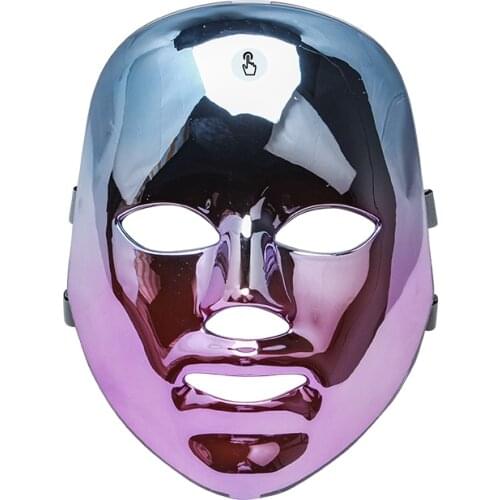 Dropshipping 7 Colors Led Facial Mask Face Skin Care Device Wrinkle Acne Removal Light Photon Therapy Beauty Instrument