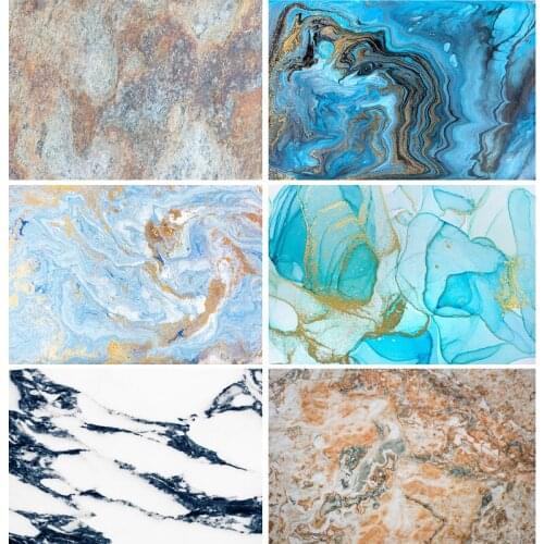SHENGYONGBAO Art Fabric Photography Backdrops Props Colorful Marble Pattern Texture Photo Studio Background 20830DLH-05