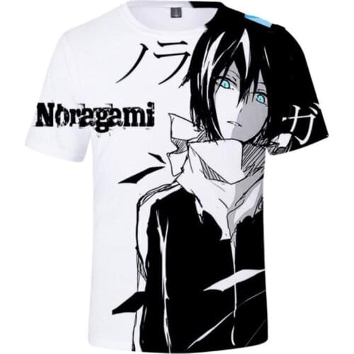 Japan Anime Noragami 3D T Shirt for Adult/Kids Stray God Yato Iki Hiyori Yukine Ebisu Kofuku Bishamon Nora Cosplay Costume