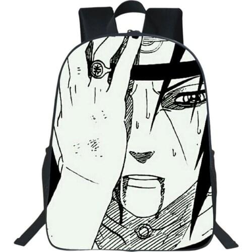 Japan Anime Backpack Kakashi Bookbag Teen High Quality Trending Bag Boy Girl Bag Multifunctional Schoolbag Student Rucksack