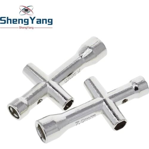1:16 1:10 RC Car Cross Sleeve Wrench Demolition Tire Vehicle Dedicated Nut 60179 Model Tools For 4mm/5mm/5.5mm/7mm Nut