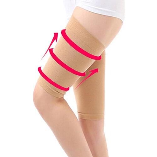 2Pcs Weight Loss Calories off Compression Arm Leg Shaper Sleeve Varicose Veins Support Tennis Fitness Elbow Socks Slimming Wraps