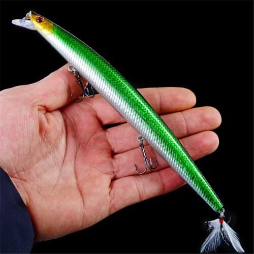 1Pcs 18.5cm 22g Big Minnow Fishing Lures Floating Wobbler Isca Artificial Hard Sea Fishing Bait Crankbait Bass Carp Pesca Tackle