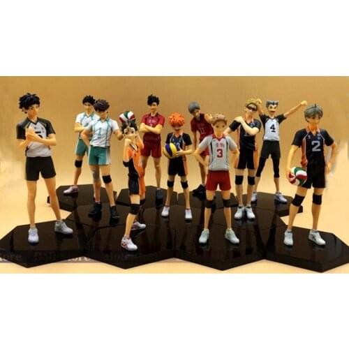 2019 New arrival 14-17cm original high quality Japanese anime figure haikyuu action figure kids toys for girls