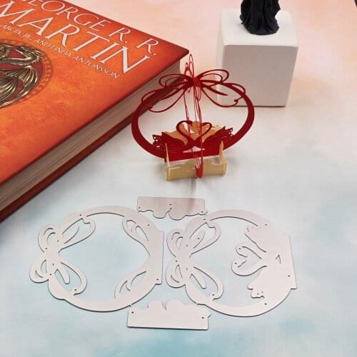 Swan 3d metal cutting die 2019 new DIY scrapbook, suitable for card, envelope gift card decoration embossing process mold