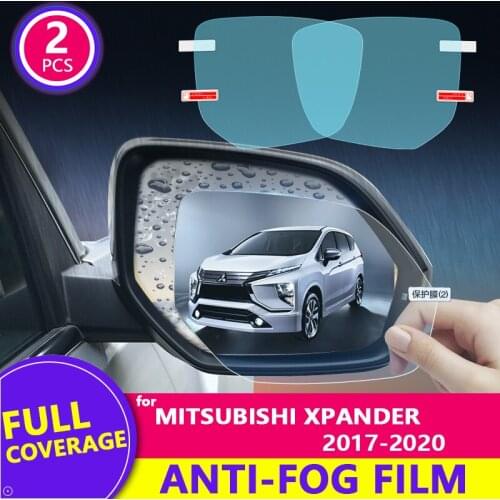 For Mitsubishi Xpander 2017 2018 2019 2020 Full Cover Rearview Mirror Film Anti-Fog Auto Mirror Sticker Car Accessories