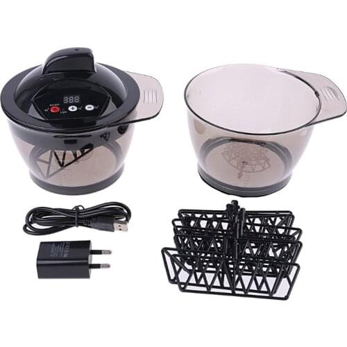 Electric Electric Hair Cream Automatic Mixer Mixing Bowl Color Paste Blender Dyeing Stirrer Tool Coloring Hairdressing Barber