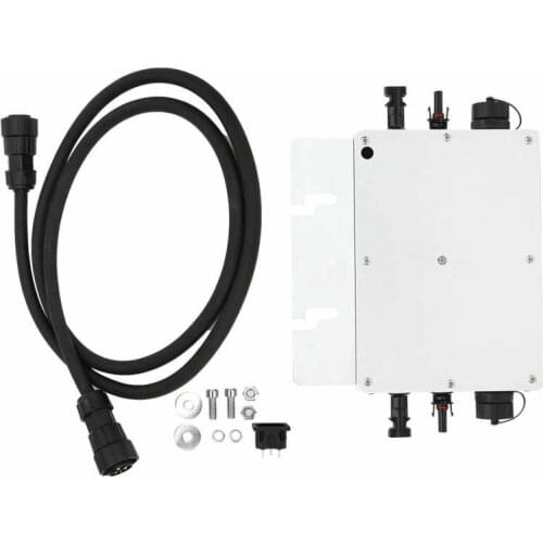 Grid Connected Inverter Photovoltaic Power Generation System Waterproof Silver WVC-600W