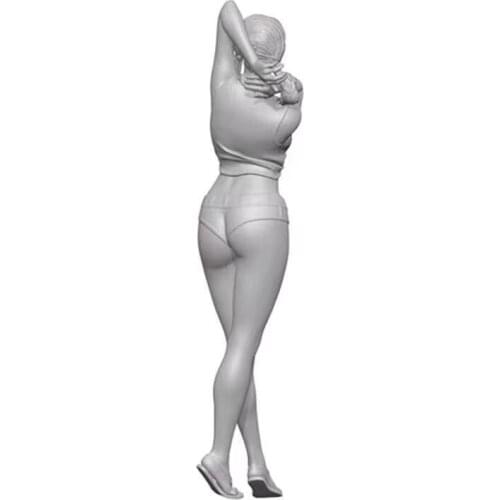 Swimsuit female model full-length portrait static model resin model 1:16
