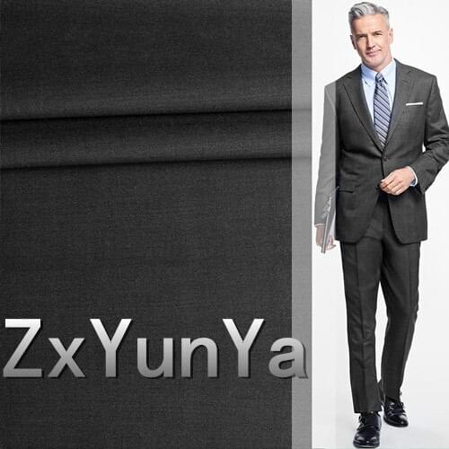 2017 new 148cm suit wool fabric 80% wool quality worsted gray royal craft suit wool fabric spring and autumn high clothing