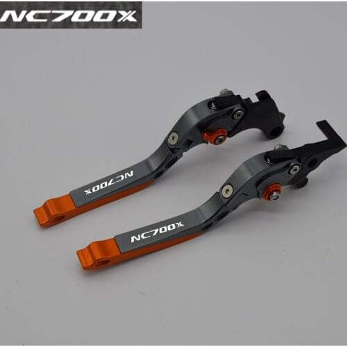 2018 NEW CNC Folding Extendable Motorcycle Brake Clutch Levers For Honda NC700 X NC700X 2012-2013