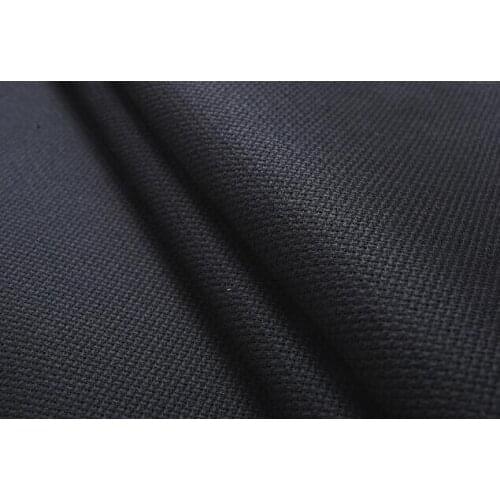 ONEROOM FREE Shipping Top Quality 14CT embroidery canvas, cross stitch canvas of black color 7