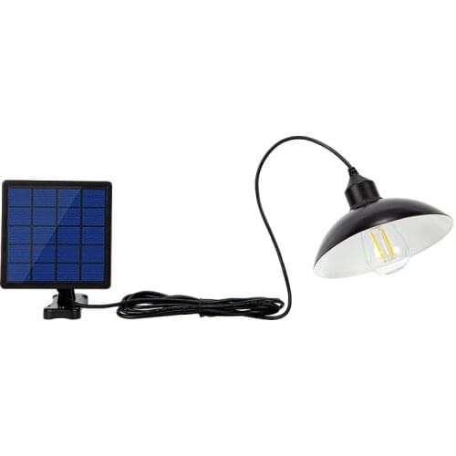 Outdoor Solar Light Edison Bulbs With Panel Solar Lamp Hanging Lantern Solar Bulb Lights Solar Garden Light