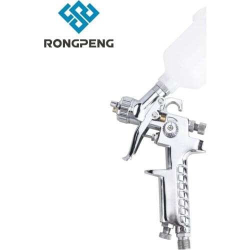RONGPENG HVLP Mini Paint Spray Gun 1.0mm Airbrush Kit R805 Touch Up Airbrush Set For Car Detail Painting Decorating
