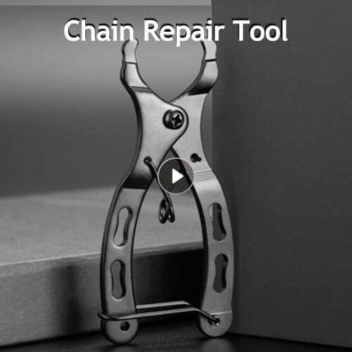 Bike Missing Link Pliers Bicycle Chain Quick Link Open Close Master Link Tool With Chain Connecting Hook Bicycle Tool Accessorie
