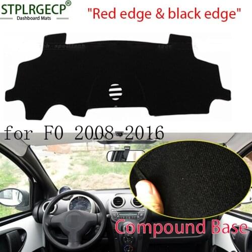 StplrgeCP For BYD F0 double layer Car Dashboard Cover Avoid Light Pad Instrument Platform Dash Board Cover Sticker